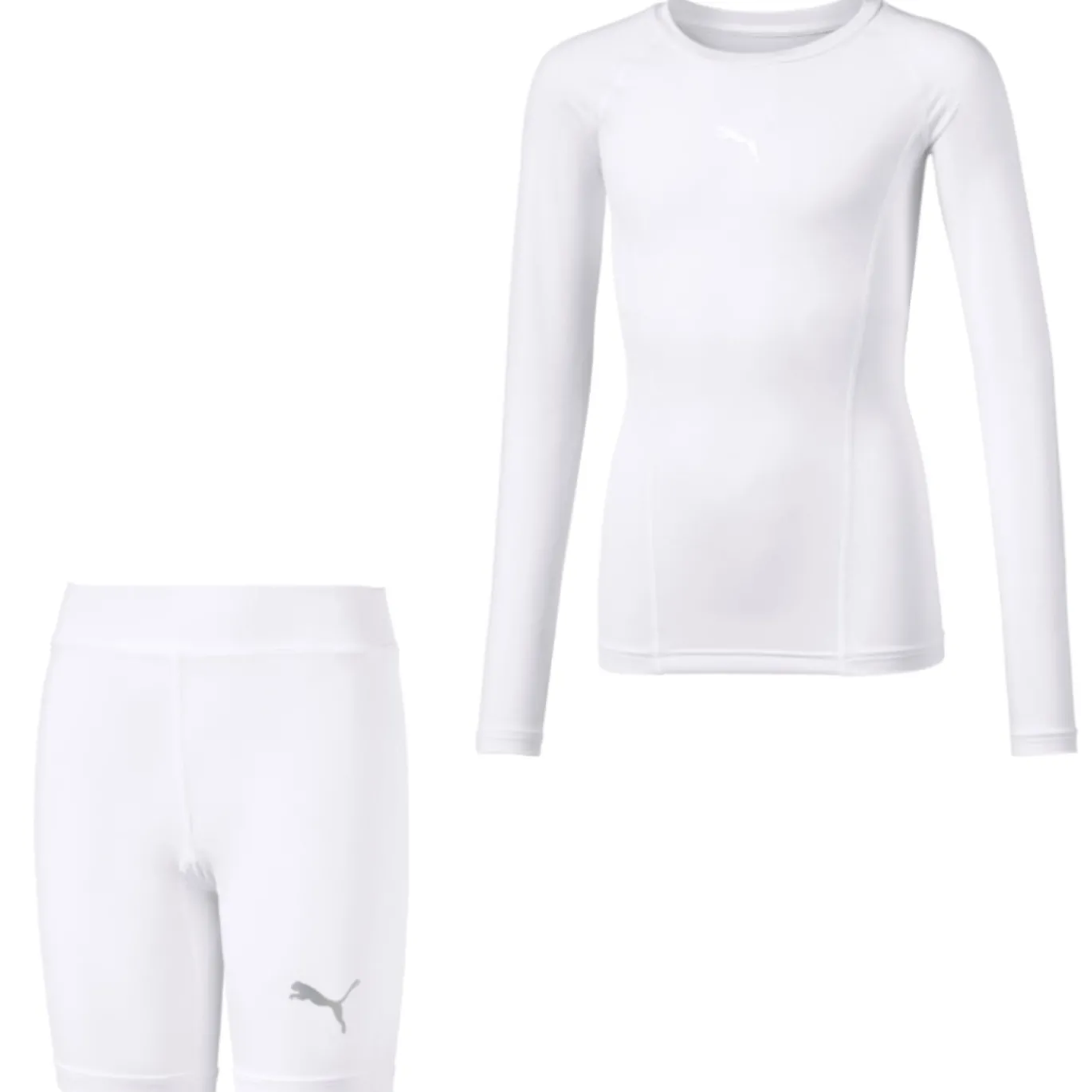 PUMA LIGA Trainingsset Kids Wit Wit