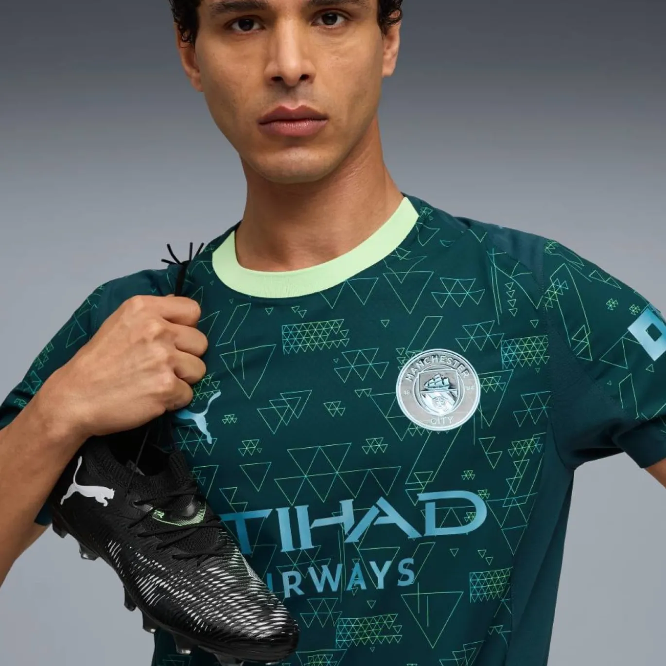 PUMA Manchester City Haaland 9 Vierde Shirt 2025-2026