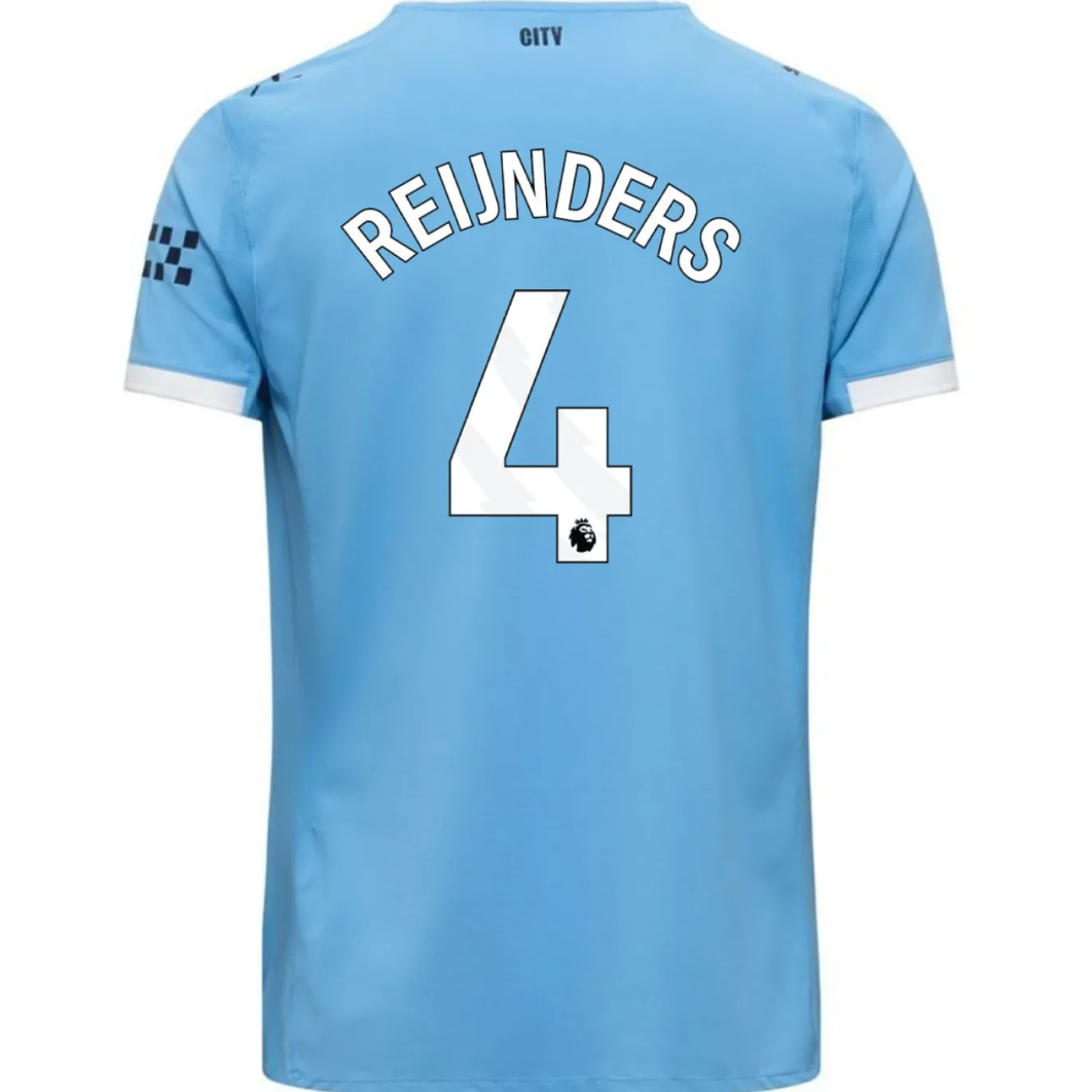 PUMA Manchester City Reijnders 4 Thuisshirt Authentic 2025-2026