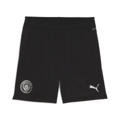 PUMA Manchester City Trainingsbroekje 2025-2026 Zwart Zilver