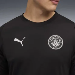 PUMA Manchester City Trainingsshirt 2025-2026 Zwart Wit