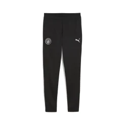 PUMA Manchester City Trainingsbroek 2025-2026 Kids Zwart Zilver