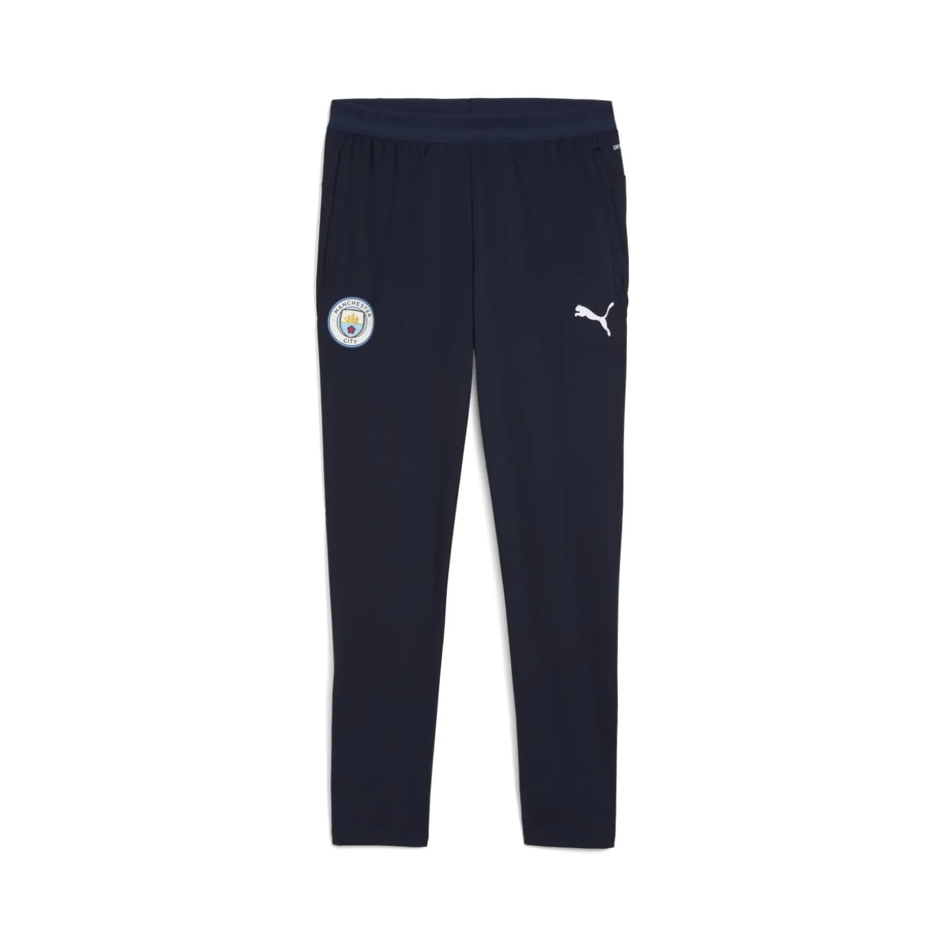 PUMA Manchester City Trainingspak 1/4-Zip 2025-2026 Lichtblauw Donkerblauw Wit