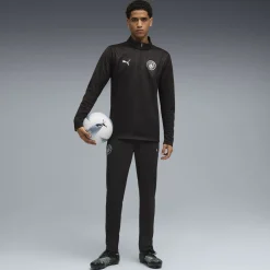 PUMA Manchester City Trainingsbroek 2025-2026 Zwart Zilver
