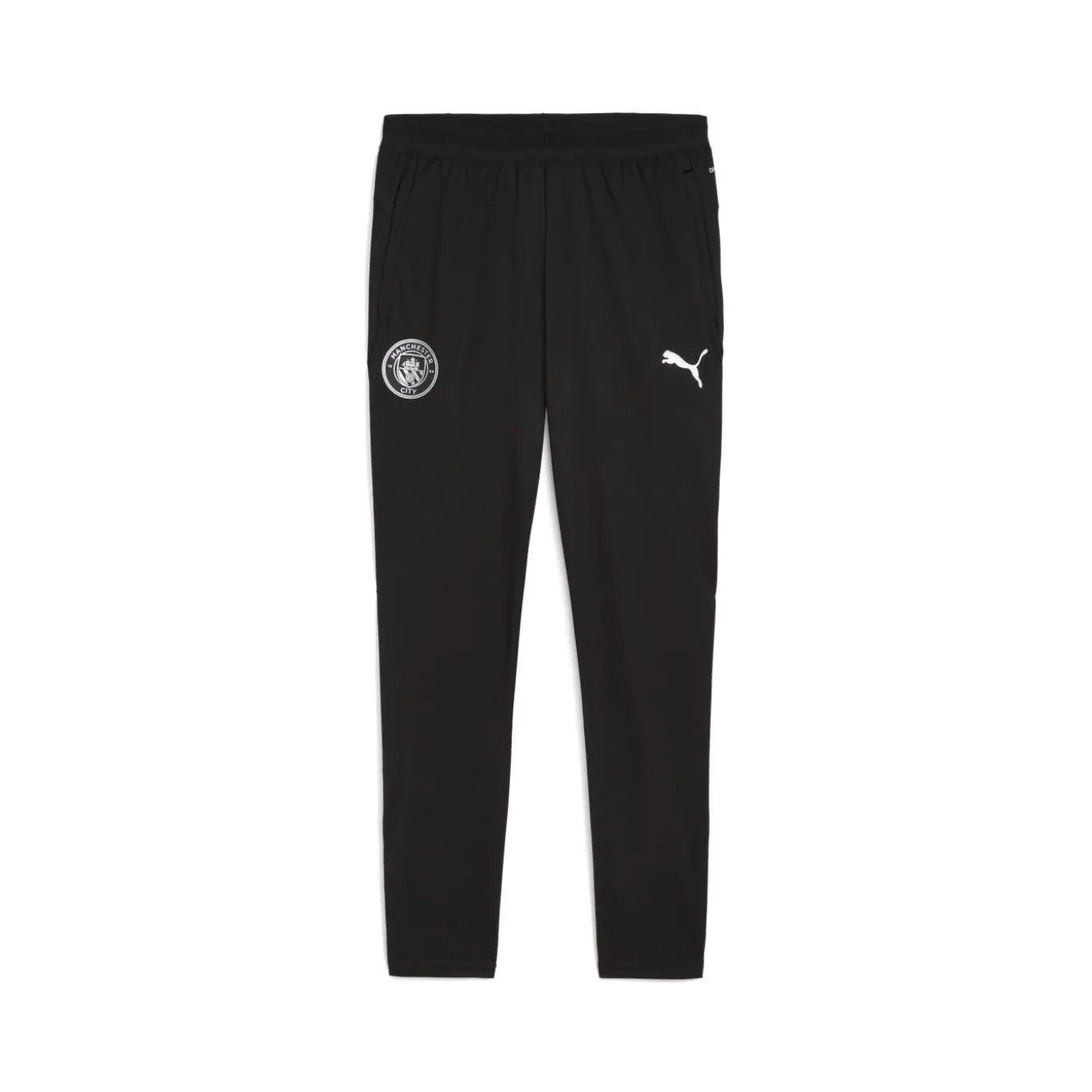 PUMA Manchester City Trainingsbroek 2025-2026 Zwart Zilver