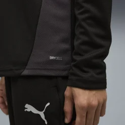 PUMA Manchester City Trainingspak 1/4-Zip 2025-2026 Zwart Zilver