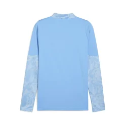 PUMA Manchester City Trainingstrui 1/4-Zip 2025-2026 Lichtblauw Wit