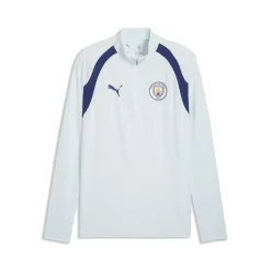 PUMA Manchester City Trainingstrui 1/4-Zip 2026-2027 Lichtblauw Donkerblauw
