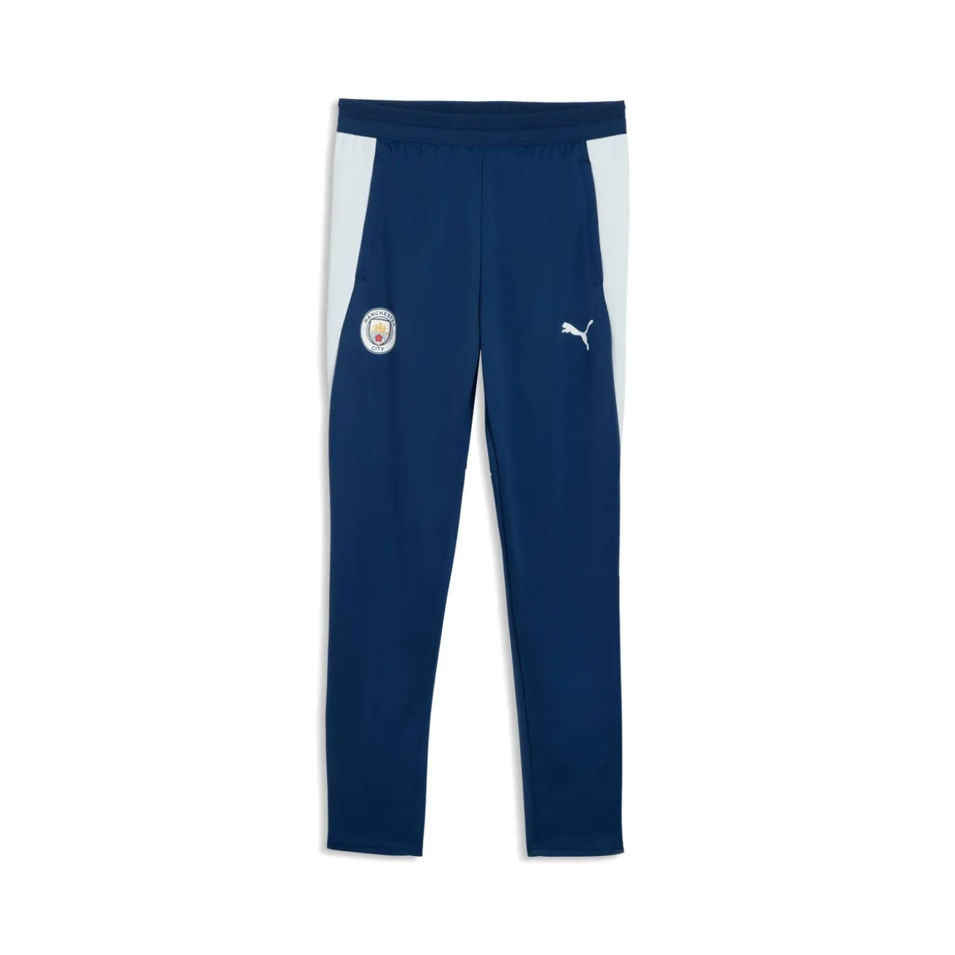 PUMA Manchester City Trainingsbroek 2026-2027 Kids Donkerblauw Lichtblauw