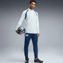 PUMA Manchester City Trainingsbroek 2026-2027 Donkerblauw Lichtblauw