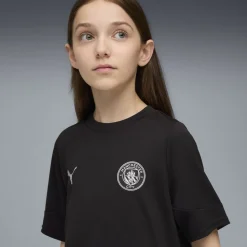 PUMA Manchester City Trainingsset 2025-2026 Kids Zwart Zilver
