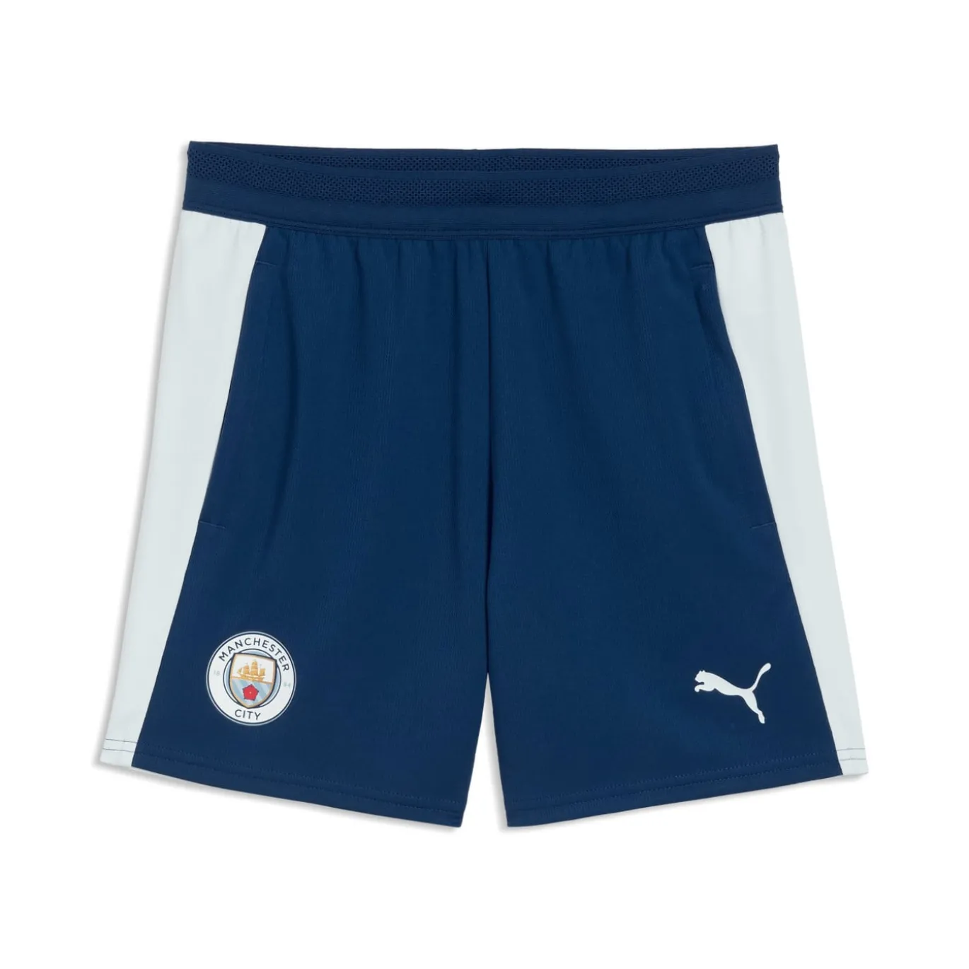 PUMA Manchester City Trainingsbroekje 2026-2027 Kids Donkerblauw Lichtblauw