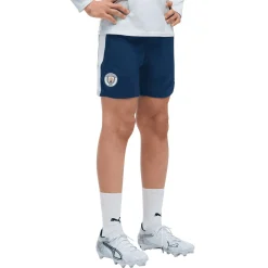 PUMA Manchester City Trainingsbroekje 2026-2027 Kids Donkerblauw Lichtblauw