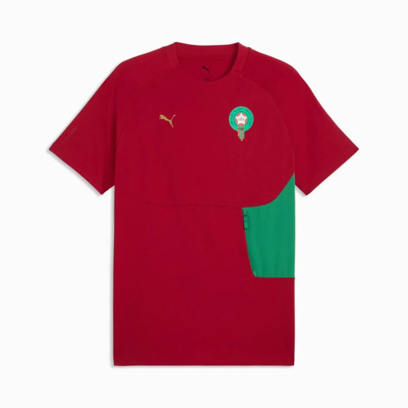 PUMA Marokko Pumatech Zomerset 2026-2028 Rood Groen Goud