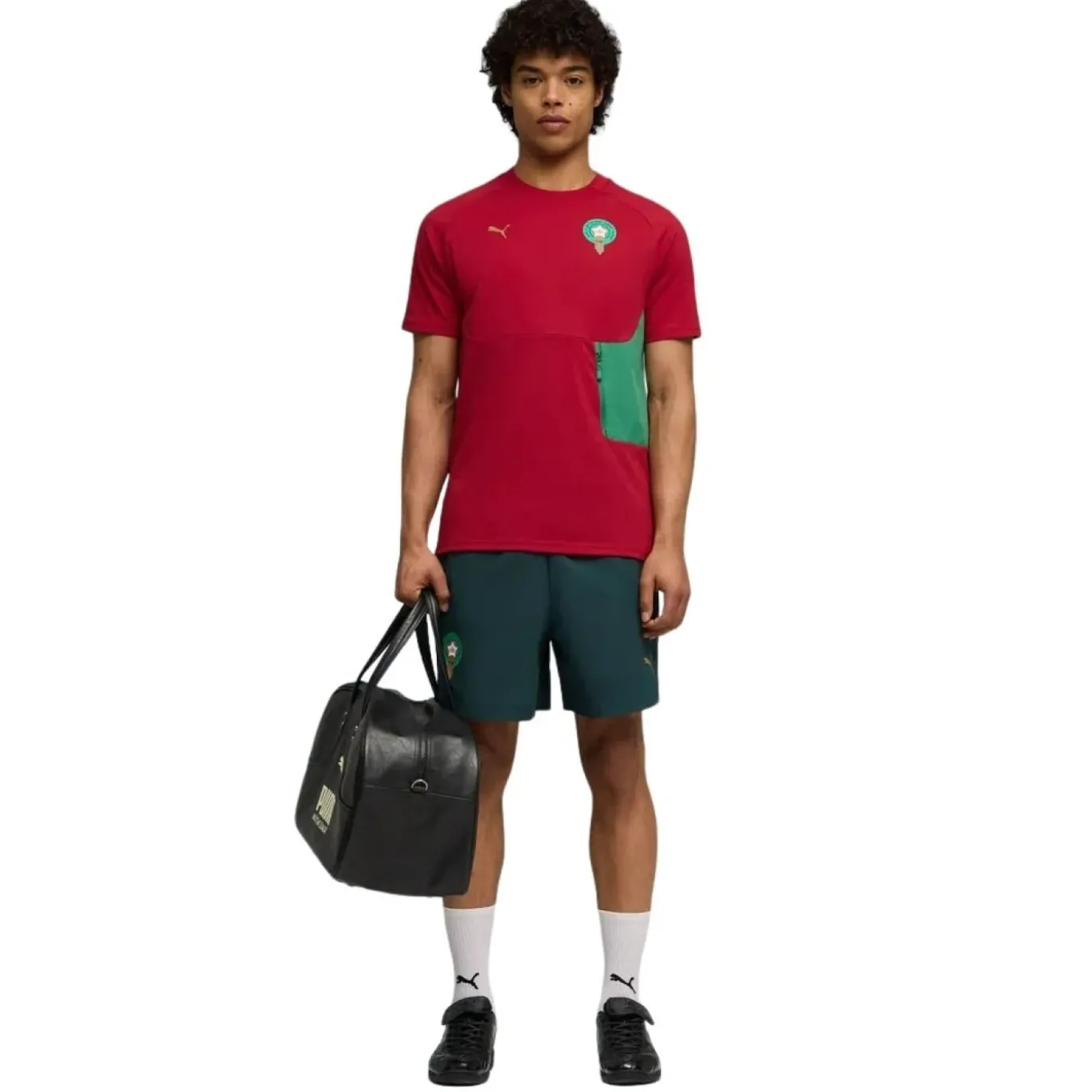 PUMA Marokko Pumatech Zomerset 2026-2028 Rood Groen Goud
