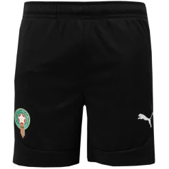 PUMA Marokko Trainingsbroekje 2024-2026 Zwart Zilver
