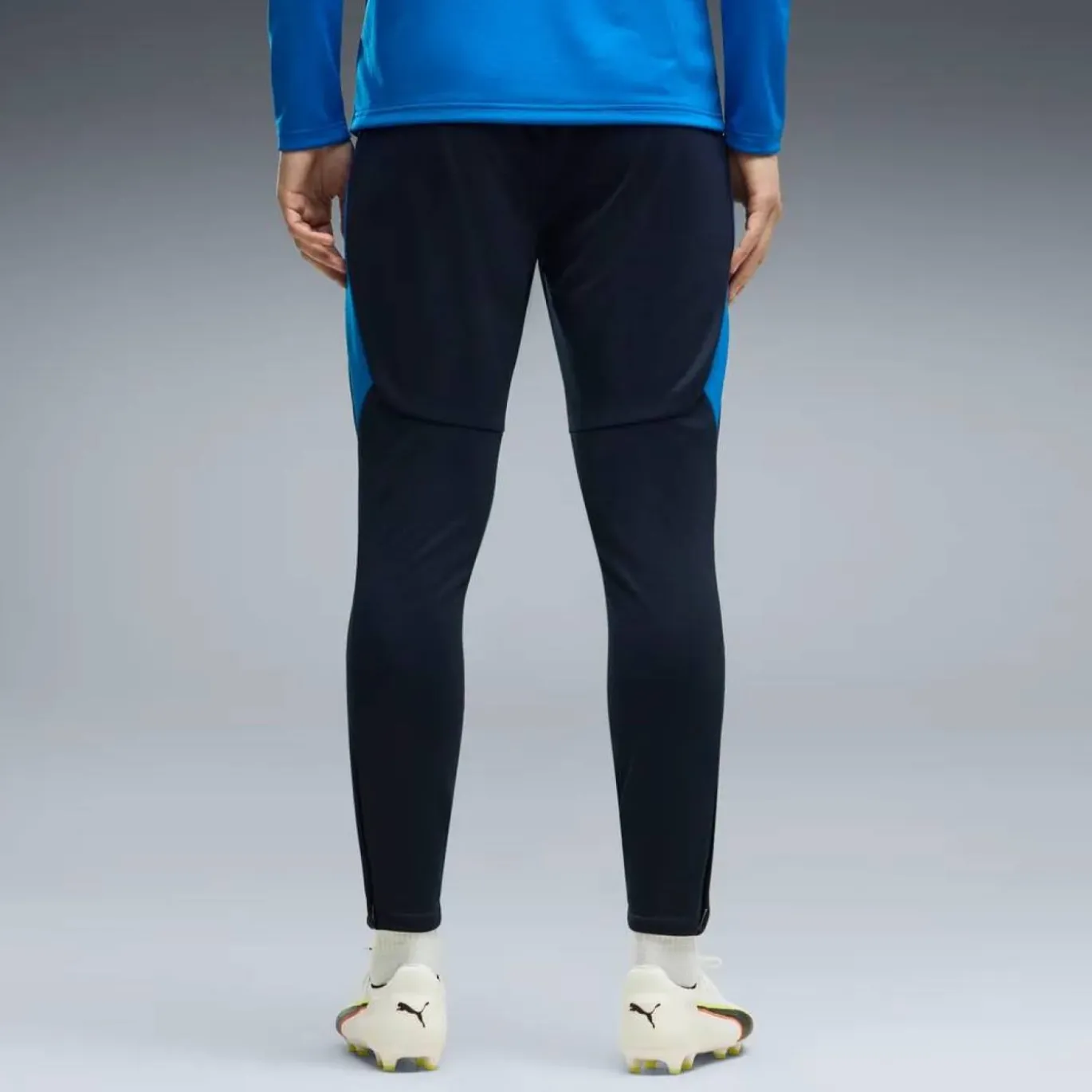 PUMA Olympique Marseille Trainingsbroek 2026-2027 Donkerblauw Wit