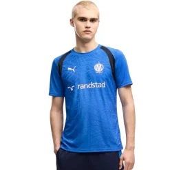 PUMA Olympique Marseille Trainingsset 2026-2027 Blauw Donkerblauw Wit