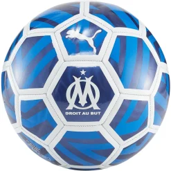 PUMA Olympique Marseille Voetbal Maat 5 Wit Blauw Donkerblauw
