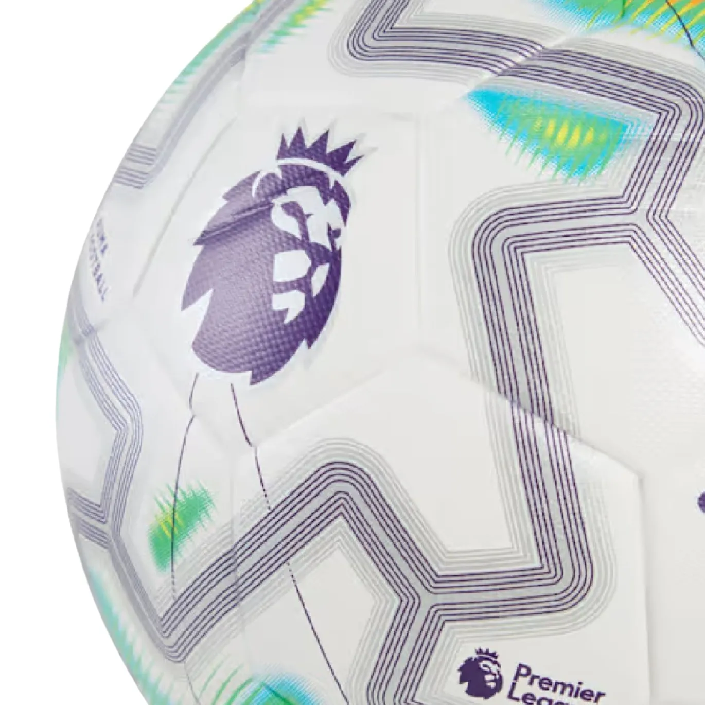 PUMA Orbita Match Premier League Thrill Voetbal Maat 5 2025-2026 Wit Multicolor