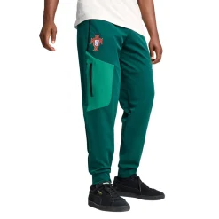 PUMA Portugal Pumatech Woven Trainingsbroek 2025-2026 Donkergroen Groen Wit