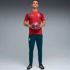 PUMA Portugal Trainingsbroek 2026-2028 Blauwgroen Wit
