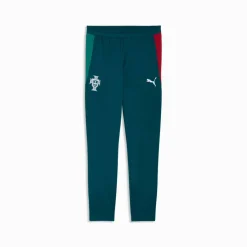 PUMA Portugal Trainingspak 1/4-Zip 2026-2028 Blauwgroen Wit