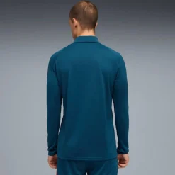 PUMA Portugal Trainingstrui 1/4 Zip 2026-2028 Blauwgroen Wit