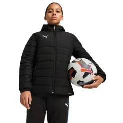 PUMA teamADDITIONS Padded Winterjas Kids Zwart