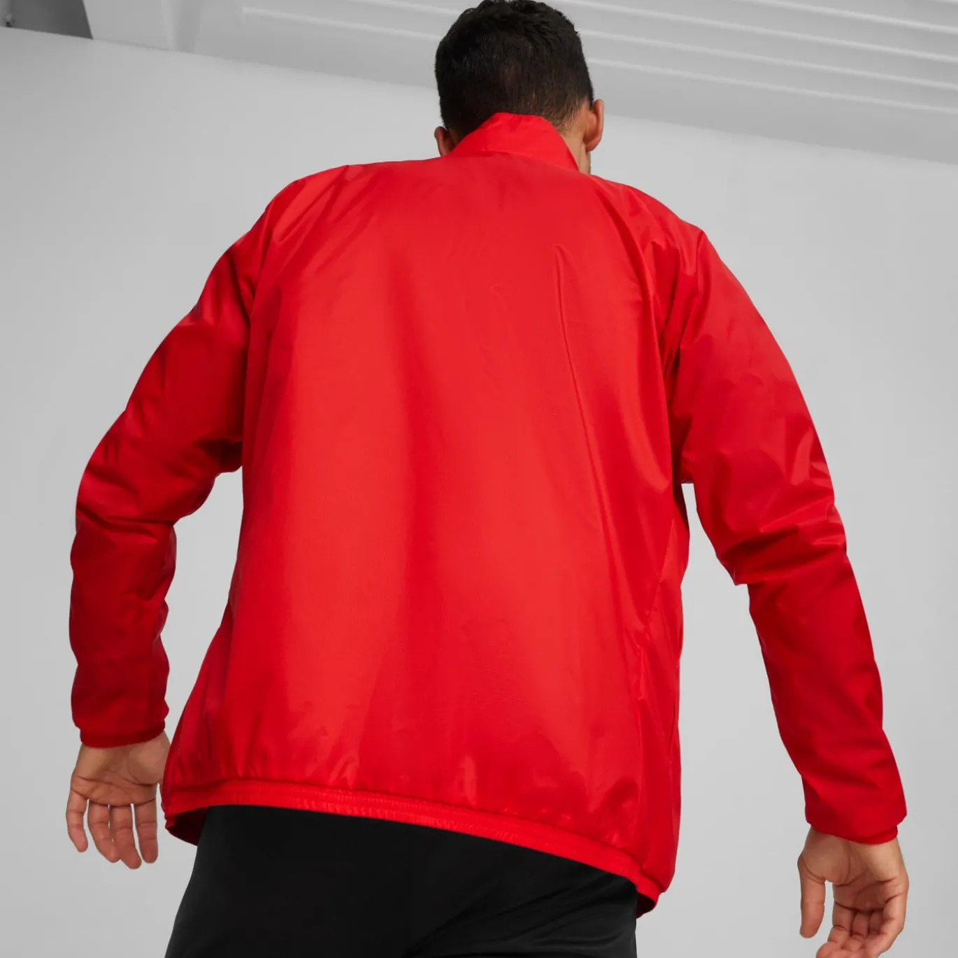 PUMA teamGOAL All Weather Jas Rood Wit