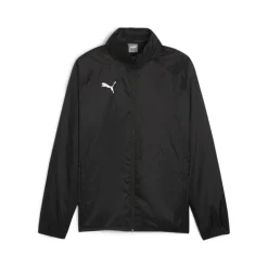 PUMA teamGOAL All Weather Jas Zwart Wit