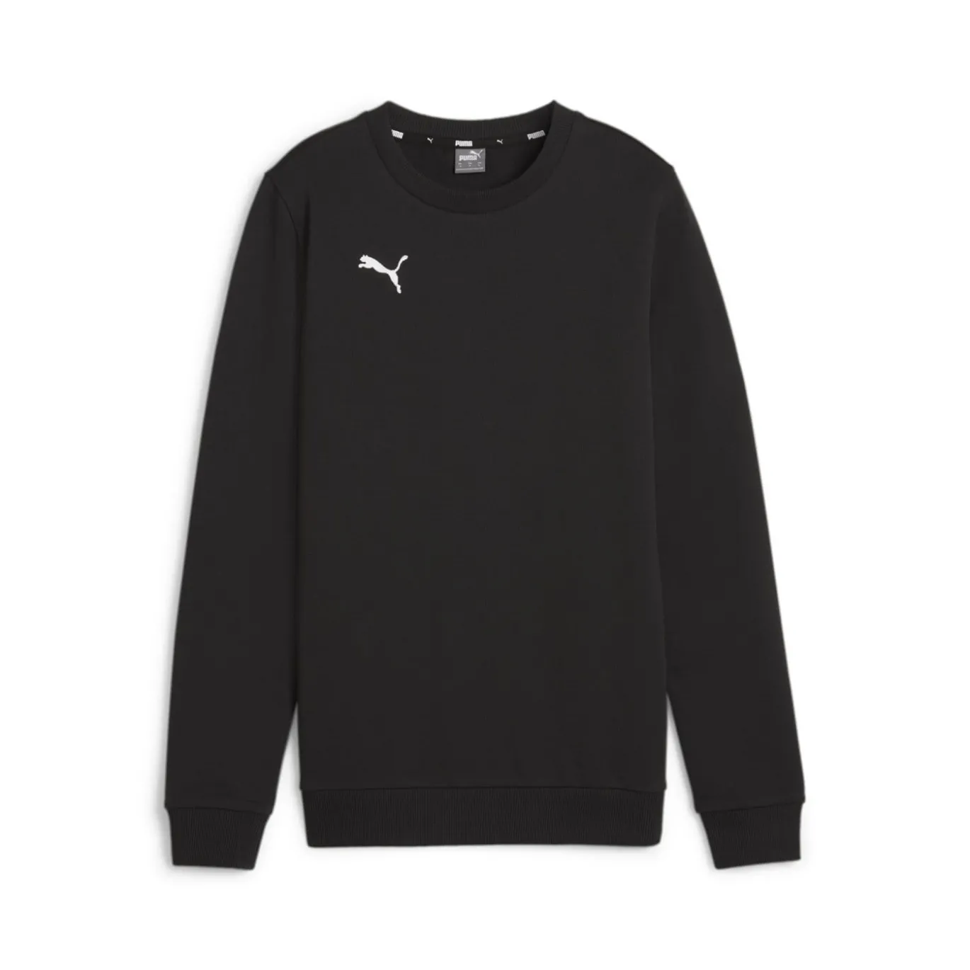 PUMA teamGOAL Casuals Crew Sweater Dames Zwart Wit
