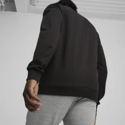 PUMA teamGOAL Casuals Crew Sweater Zwart Wit