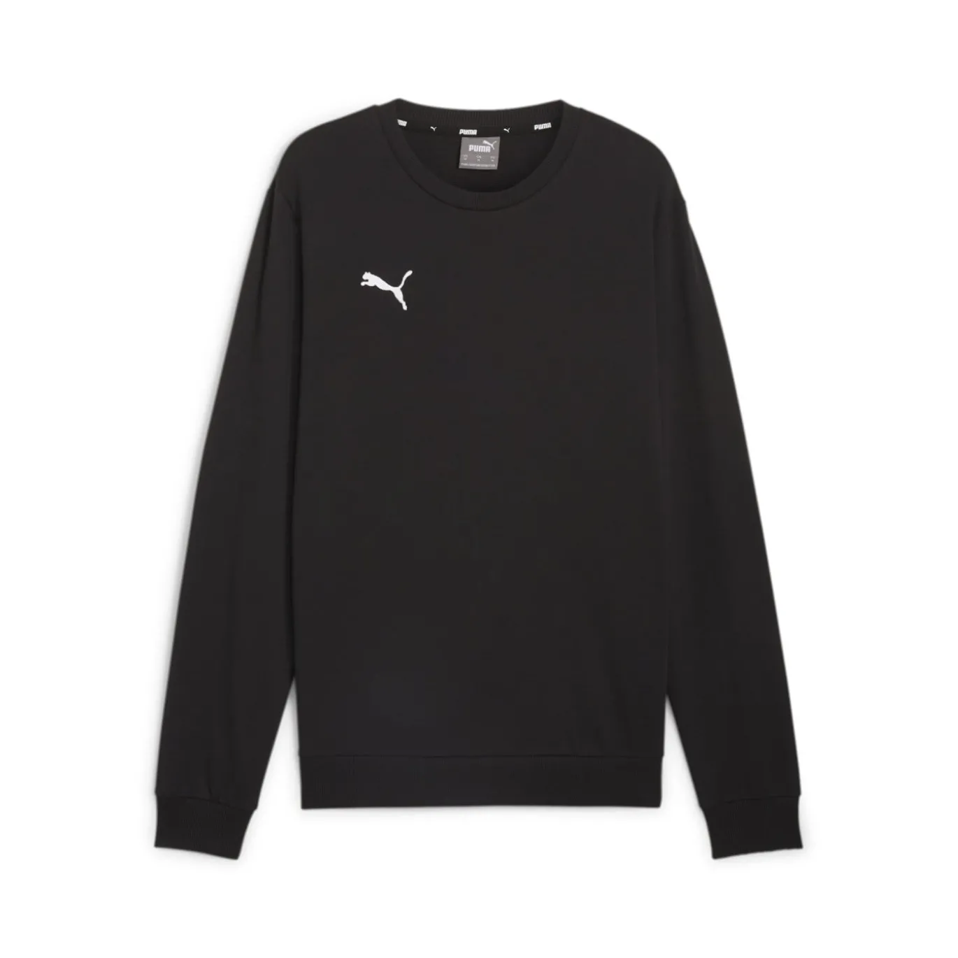 PUMA teamGOAL Casuals Crew Sweater Zwart Wit