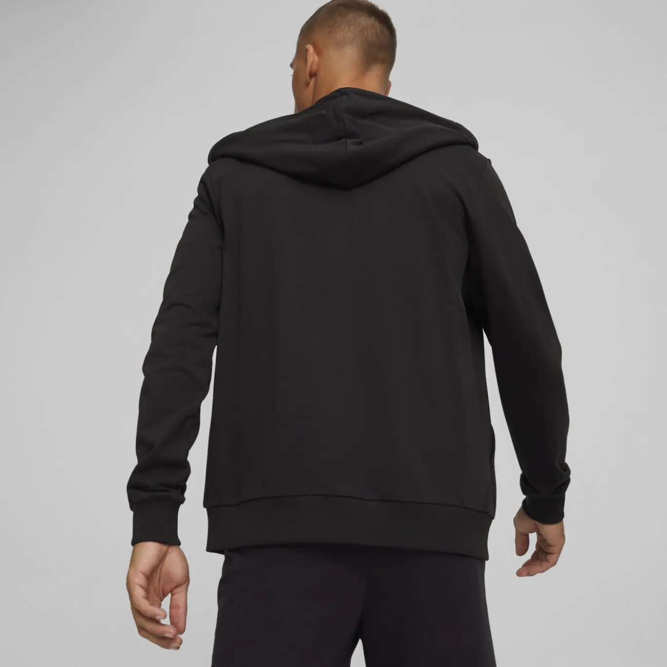 PUMA teamGOAL Casuals Hooded Vest Zwart Wit