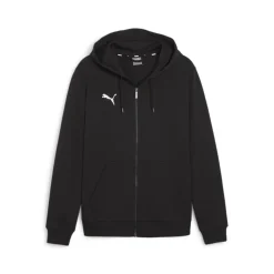 PUMA teamGOAL Casuals Hooded Vest Zwart Wit