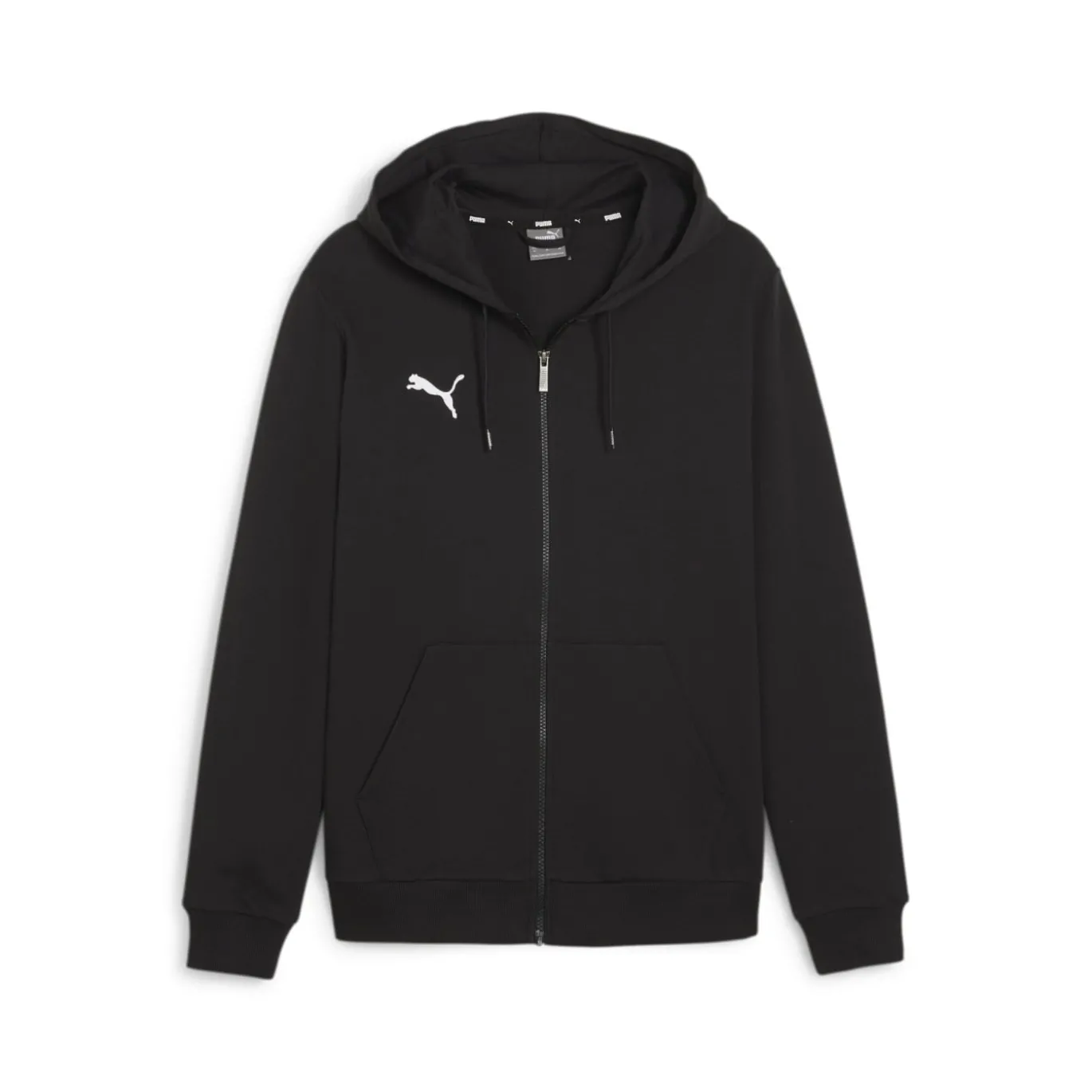 PUMA teamGOAL Casuals Hooded Vest Zwart Wit