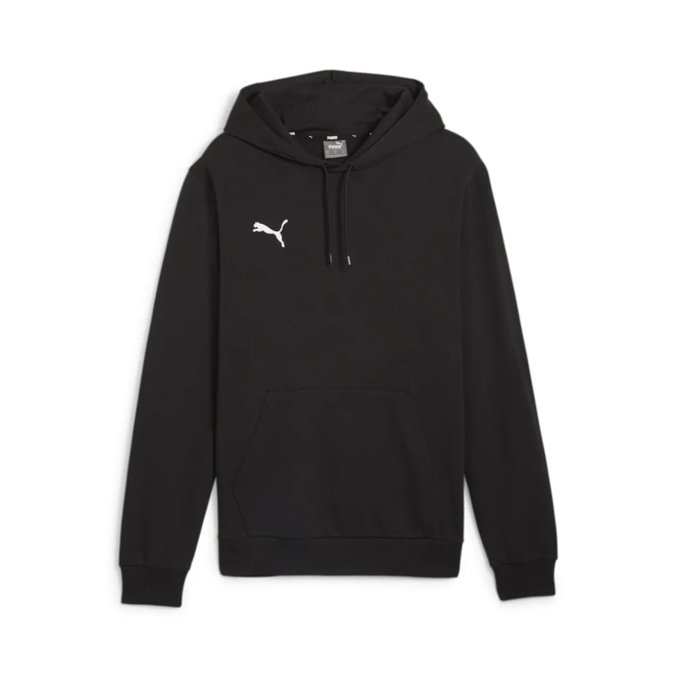 PUMA teamGOAL Casuals Hoodie Zwart Wit