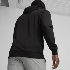 PUMA teamGOAL Casuals Hoodie Zwart Wit