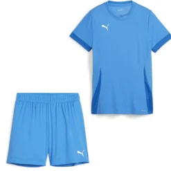 PUMA teamGOAL Matchday Voetbaltenue Dames Blauw Wit