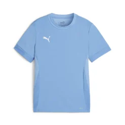 PUMA teamGOAL Matchday Voetbalshirt Kids Lichtblauw Wit