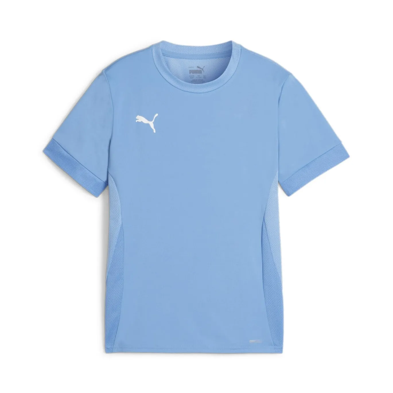 PUMA teamGOAL Matchday Voetbalshirt Kids Lichtblauw Wit