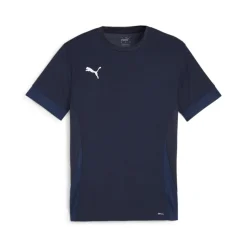 PUMA teamGOAL Matchday Voetbalshirt Donkerblauw Wit