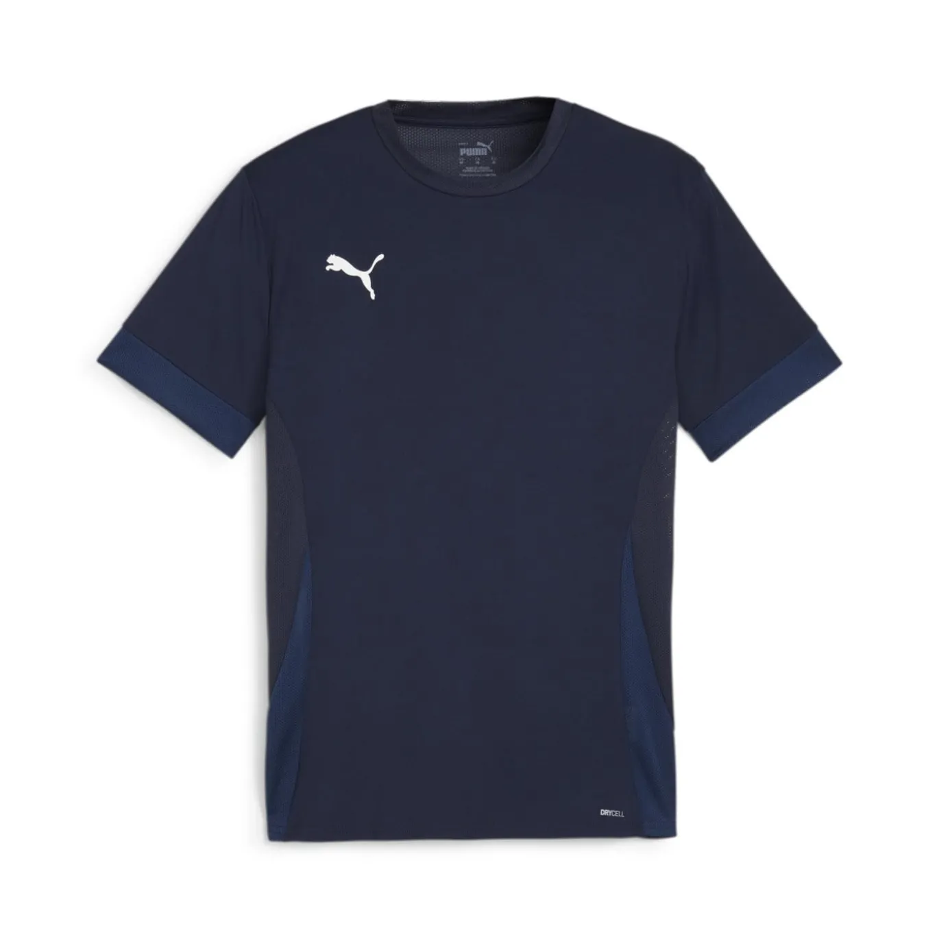 PUMA teamGOAL Matchday Voetbalshirt Donkerblauw Wit