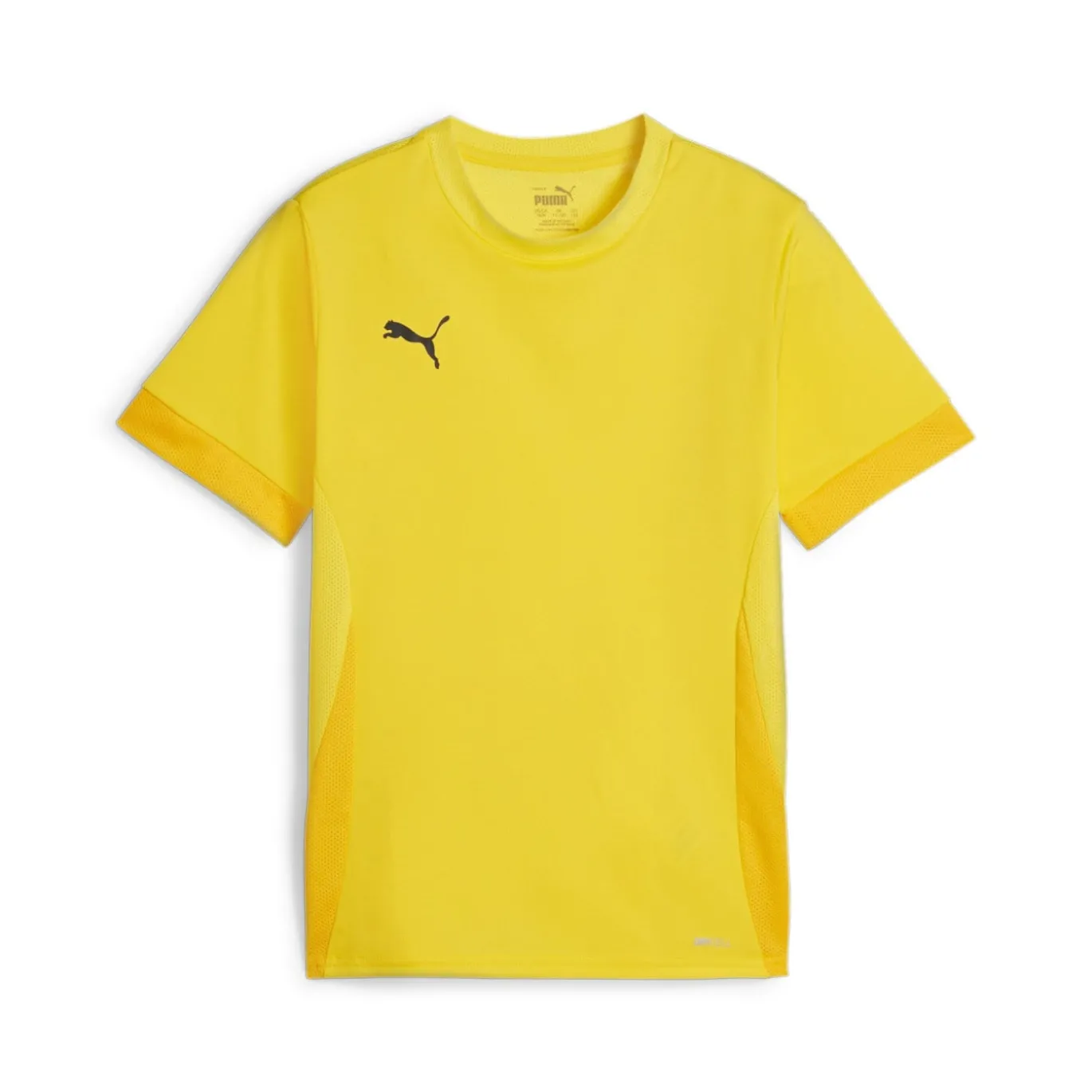 PUMA teamGOAL Matchday Voetbalshirt Kids Geel Zwart