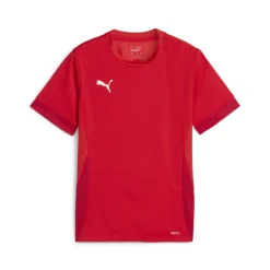 PUMA teamGOAL Matchday Voetbalshirt Kids Rood Wit