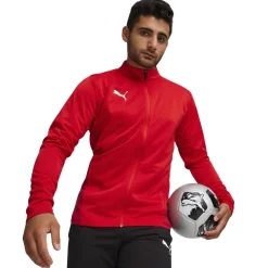 PUMA teamGOAL Trainingsjack Rood Wit