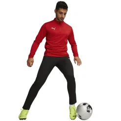 PUMA teamGOAL Trainingstrui 1/4-Zip Rood Wit
