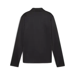 PUMA teamGOAL Trainingstrui 1/4-Zip Kids Zwart Wit Grijs