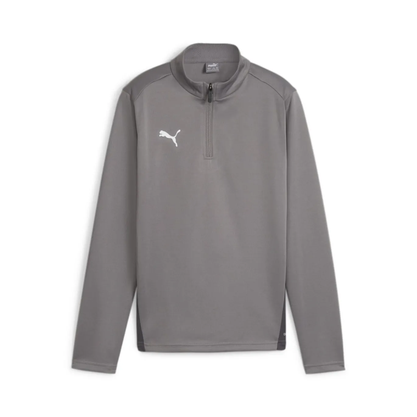 PUMA teamGOAL Trainingstrui 1/4-Zip Kids Grijs Wit